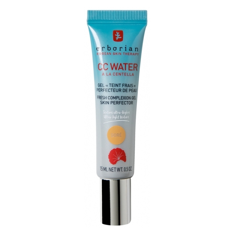 Erborian CC Water lehký tónovací fluid malé balení odstín Doré 15 ml