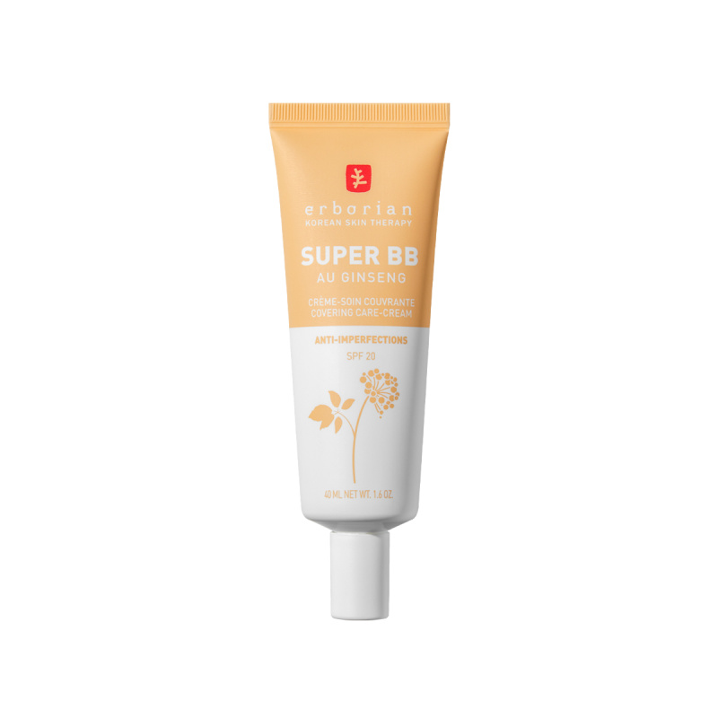 Erborian Super BB BB krém pro bezchybný a sjednocený vzhled pleti SPF 20 odstín Nude 40 ml