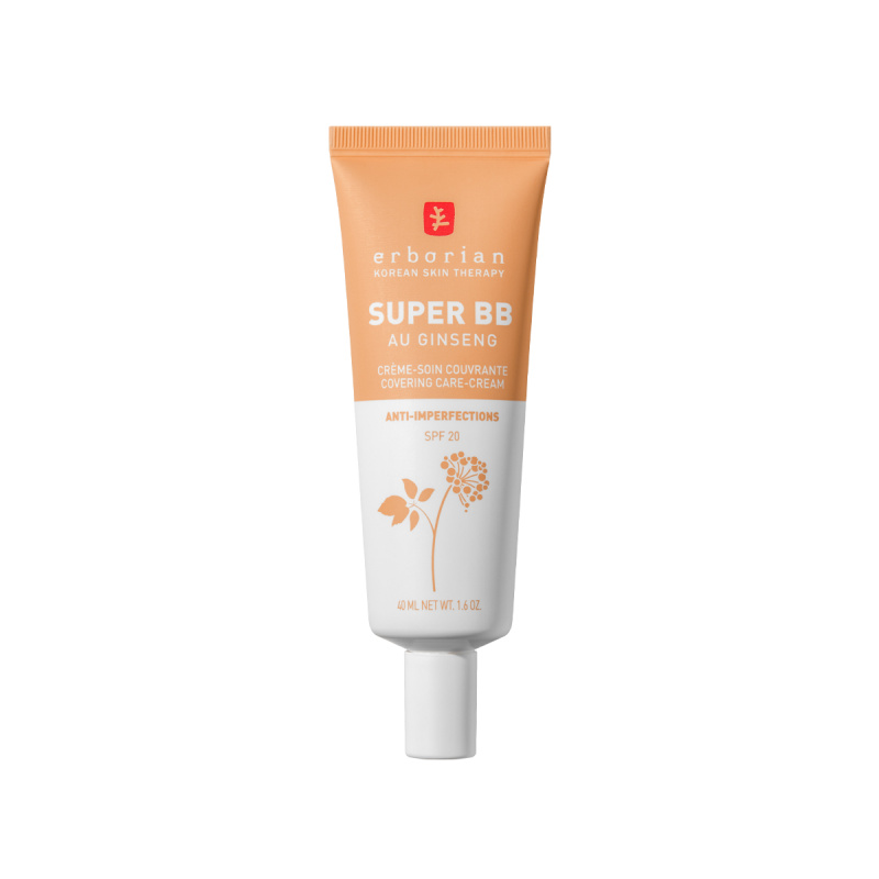 Erborian Super BB BB krém pro bezchybný a sjednocený vzhled pleti SPF 20 odstín Dore 40 ml