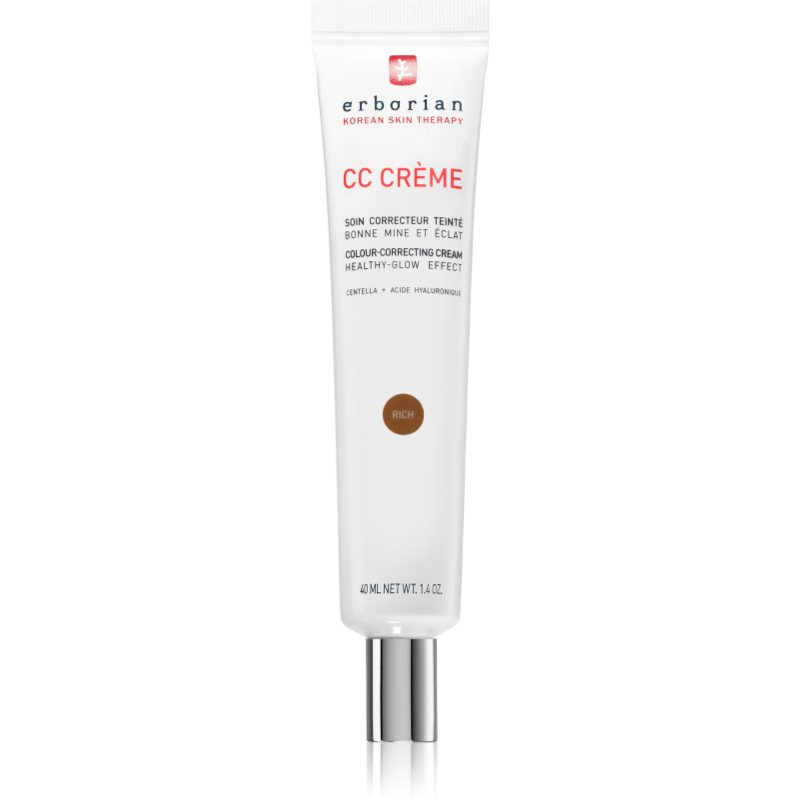 Erborian CC Crème Centella Asiatica CC krém pro jednotný tón pleti SPF 30 odstín Rich 40 ml