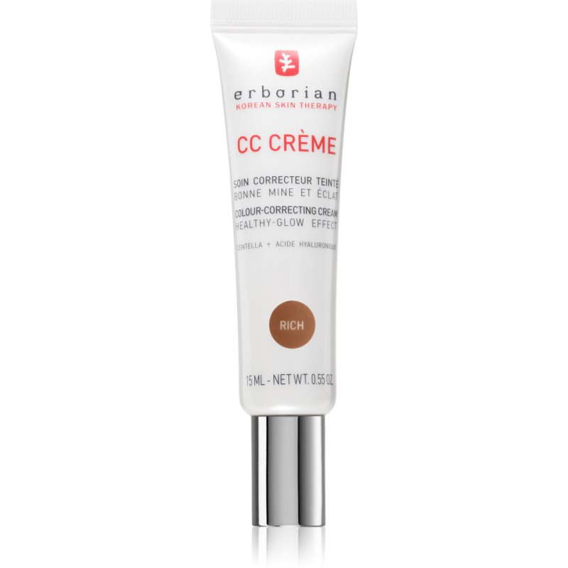 Erborian CC Crème Centella Asiatica CC krém pro jednotný tón pleti SPF 30 odstín Rich 15 ml