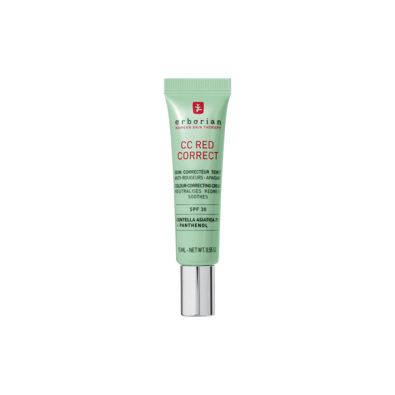 Erborian CC krém SPF 30 CC Red Correct Colour-Correcting Cream 15 ml