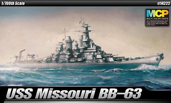 Plastikový model BB-63 USS Missouri