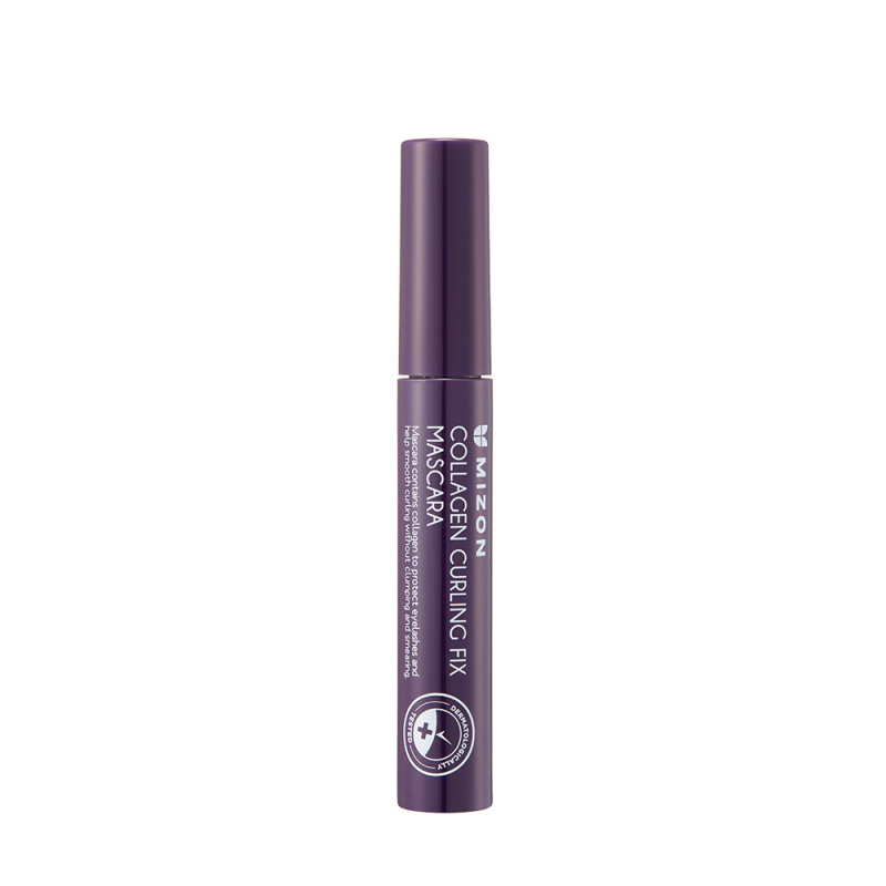 Mizon Collagen Curling Fix voděodolná řasenka pro prodloužení řas s kolagenem odstín Black 6 ml