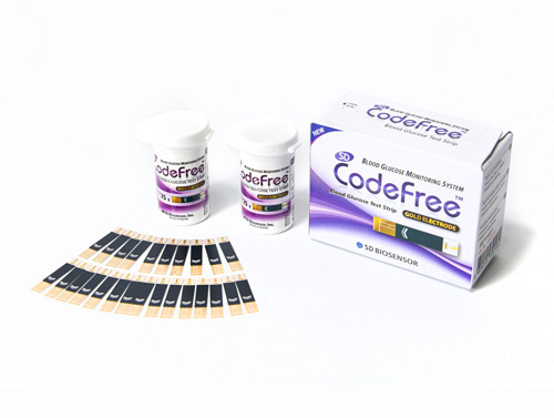 SD CODEFREE Proužky diagnostické 2 x 25 ks