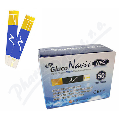 SD-GlucoNavii NFC testovací proužky do glukometru 50 ks