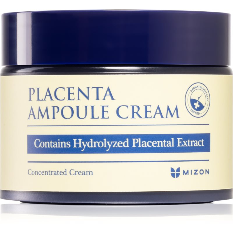 Mizon Placenta Ampoule Cream krém pro regeneraci a obnovu pleti 50 ml