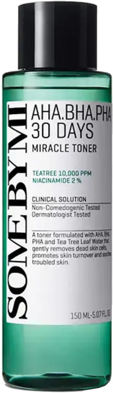 Some By Mi AHA∙BHA∙PHA 30 Days Miracle zjemňující a hydratační tonikum 150 ml