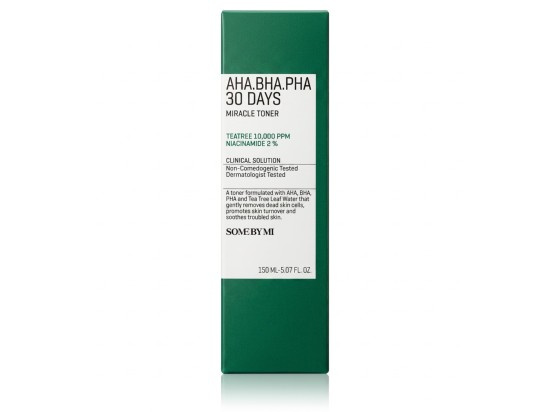 Some By Mi AHA∙BHA∙PHA 30 Days Miracle zjemňující a hydratační tonikum 150 ml