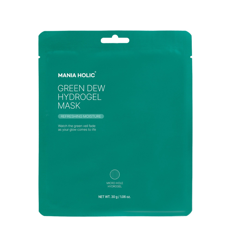 Mania Holic Hydratační hydrogelová maska Green Dew Hydrogel Mask 30 g