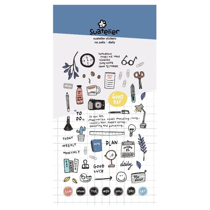Suatelier Samolepky Suatelier "Daily" - Diářové