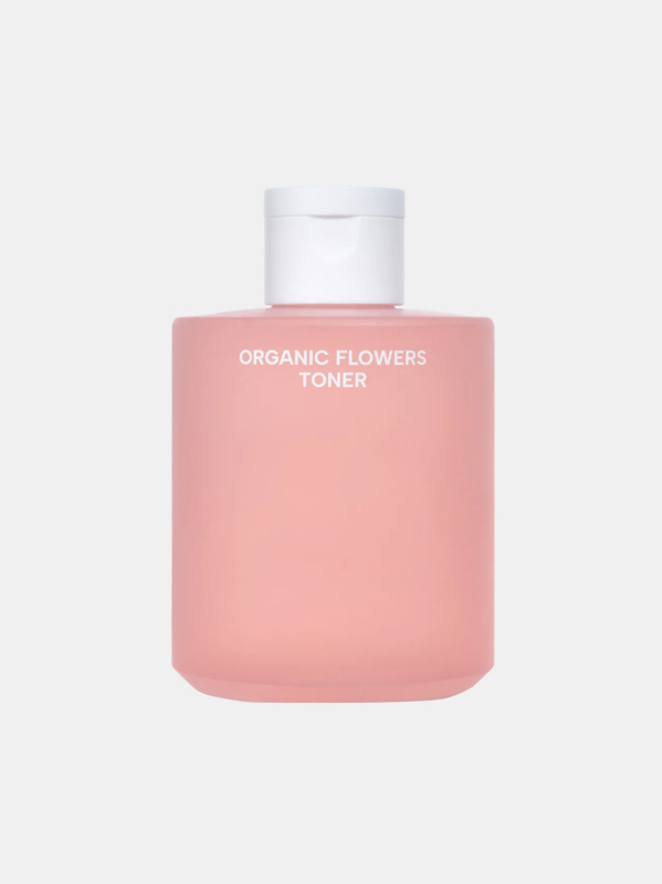 WHAMISA Organic Flowers Toner Deep Rich hydratační a vyživující tonikum pro suchou a podrážděnou pleť 200 ml