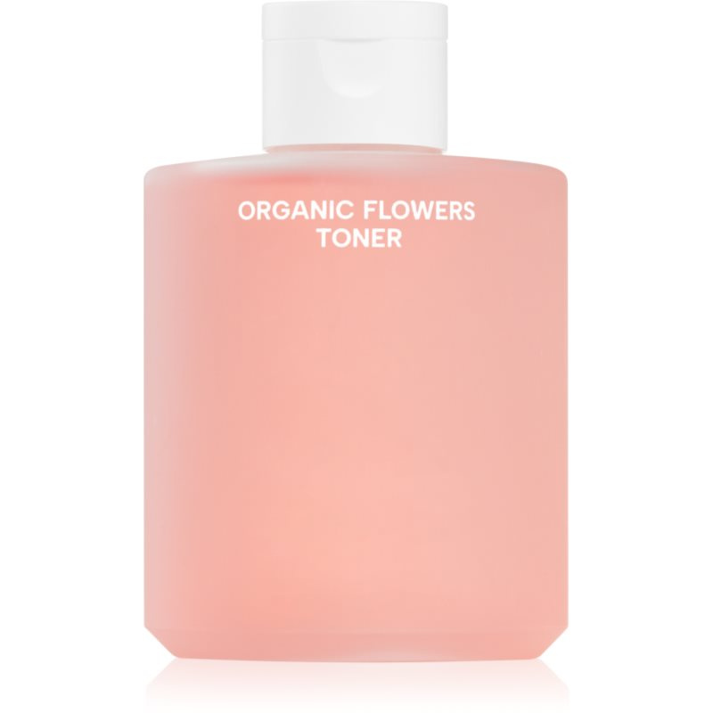 WHAMISA Organic Flowers Toner Deep Rich hydratační a vyživující tonikum pro suchou a podrážděnou pleť 200 ml