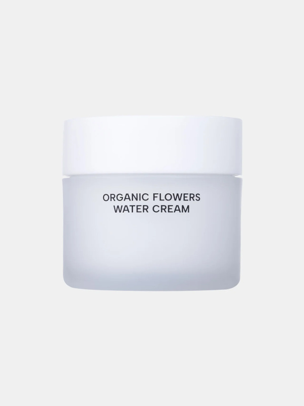 WHAMISA Organic Flowers Water Cream lehký hydratační krém pro dehydratovanou pleť 50 ml