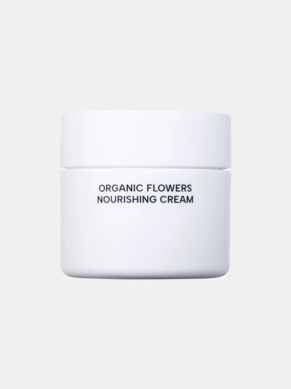 WHAMISA Organic Flowers Nourishing Cream výživný pleťový krém s liftingovým a zpěvňujícím účinkem 50 ml
