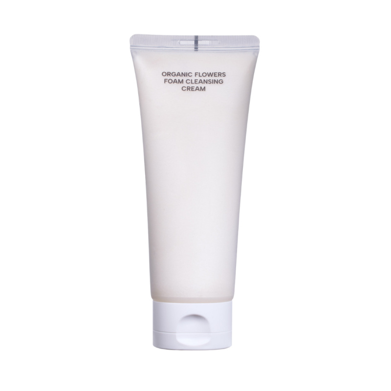 WHAMISA Organic Flowers Foam Cleansing Cream čisticí pěnivý krém pro hloubkové čištění 150 ml