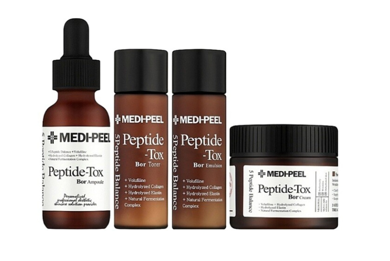 MEDI-PEEL Peptide Bor-Tox 5 Peptide Sada pleťové kosmetiky 4 kusy
