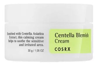 Cosrx Centella Blemish Cream výživný zklidňující krém proti začervenání pleti 30 ml