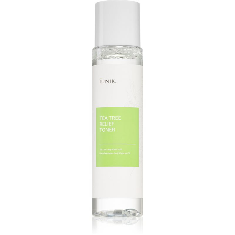 iUnik Tea Tree zklidňující tonikum pro citlivou pleť se sklonem k akné 200 ml