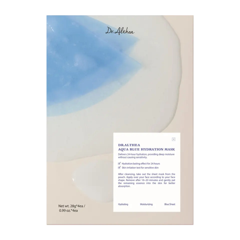Dr. Althea Hydratační pleťová maska Aqua Blue Hydration Mask 4 x 28 g