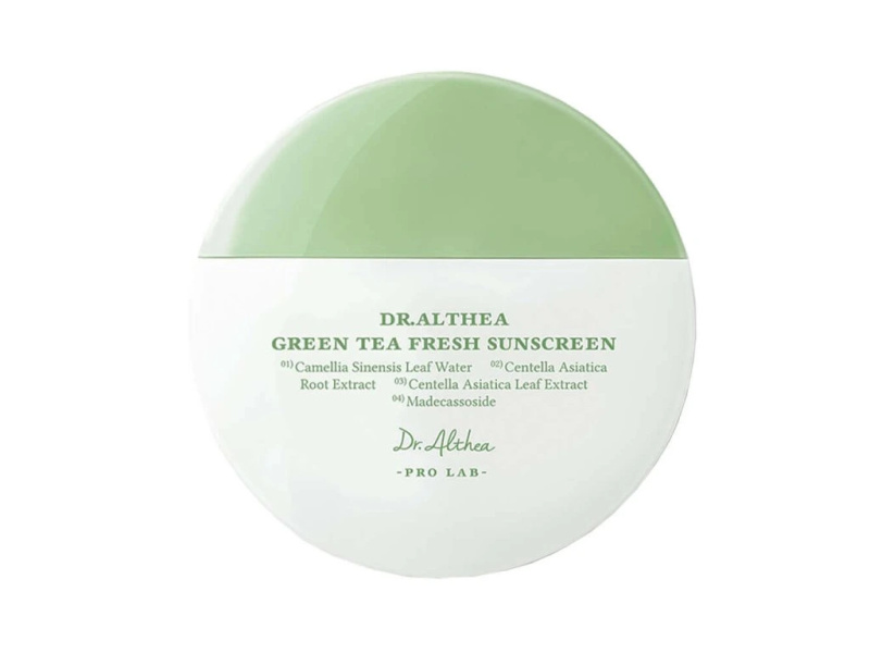 DR. ALTHEA Green Tea Fresh Sunscreen SPF50+ Opalovací krém 45 ml