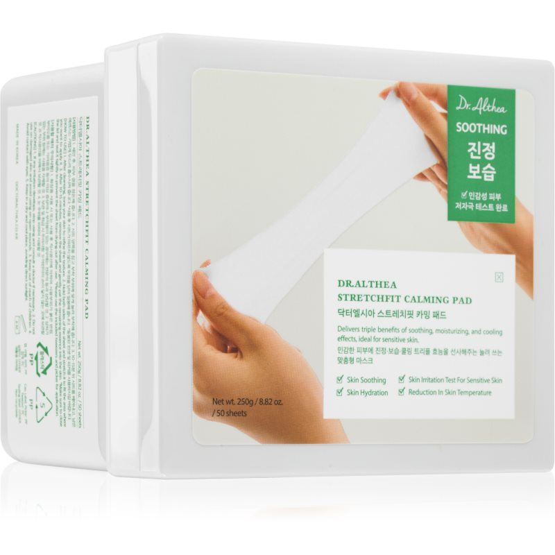 Dr. Althea Zklidňující tonizační polštářky Stretchfit Calming Pad 50 ks