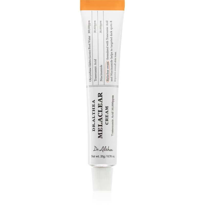 Dr. Althea Melaclear Cream vyhlazující a rozjasňující krém pro sjednocení barevného tónu pleti 20 g