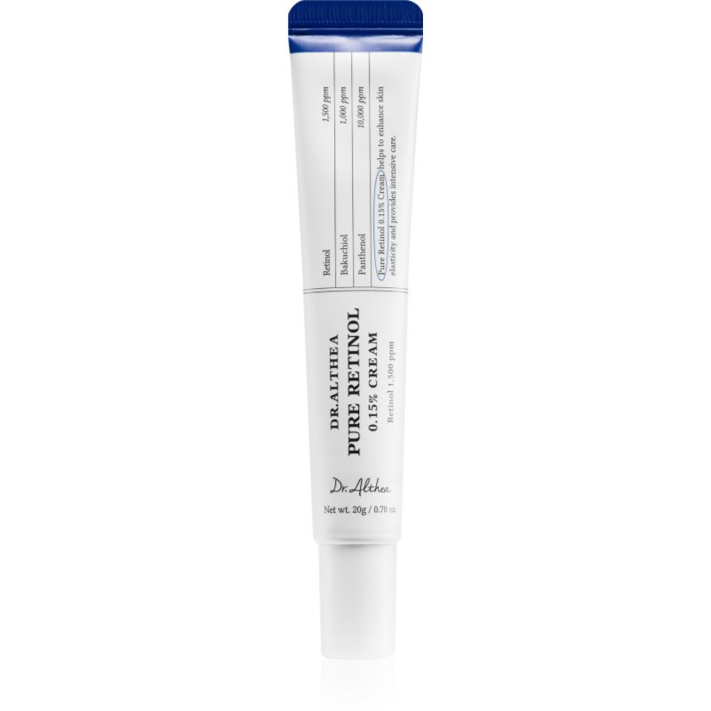 Dr. Althea Pure Retinol 0.15% Cream obnovující regenerační pleťový krém proti příznakům stárnutí 20 g