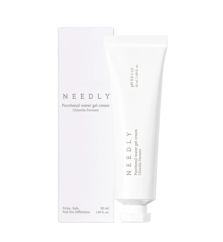 NEEDLY Panthenol Water Gel Cream hydratační gelový krém pro citlivou pleť 50 ml