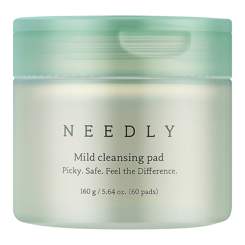 NEEDLY Mild Cleansing Pad odličovací polštářky pro dokonalé vyčištění pleti 60 ks