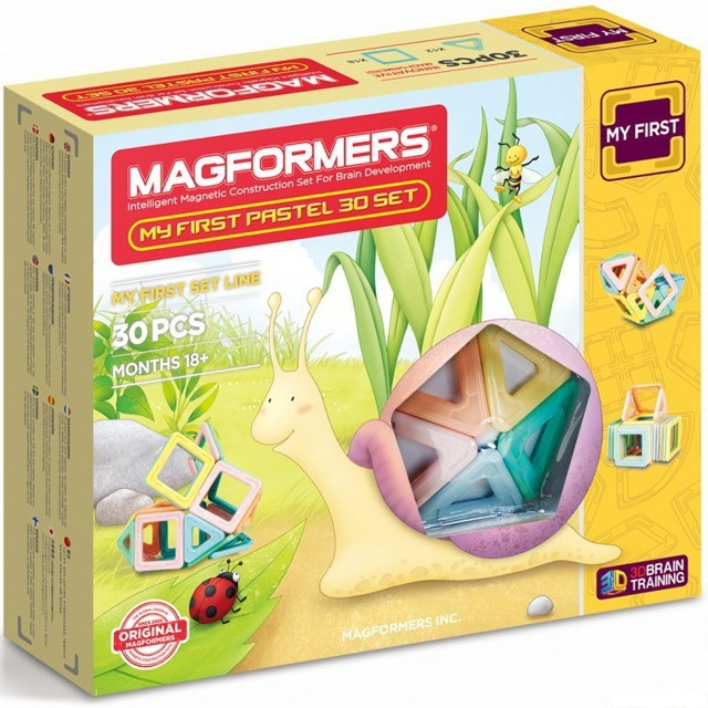 Magformers Můj první Pastelle 30 ks