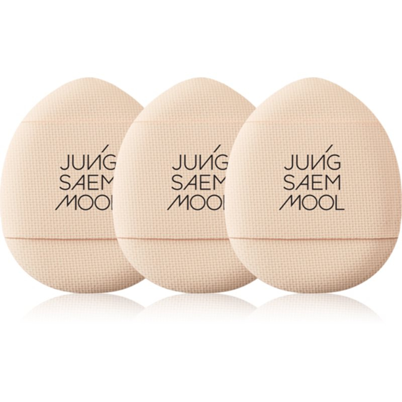 JUNG SAEM MOOL Skinny-Tap Puff precizní houbička na make-up 3 ks