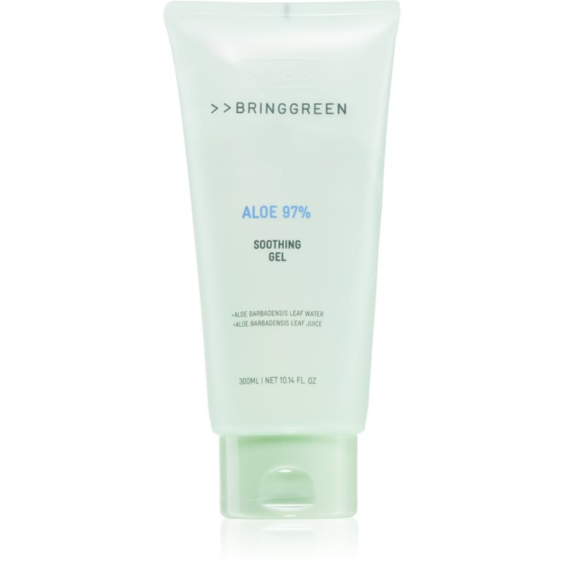 BRINGGREEN Aloe 97% Soothing Gel jemný čisticí gel pro zklidnění pleti 300 ml