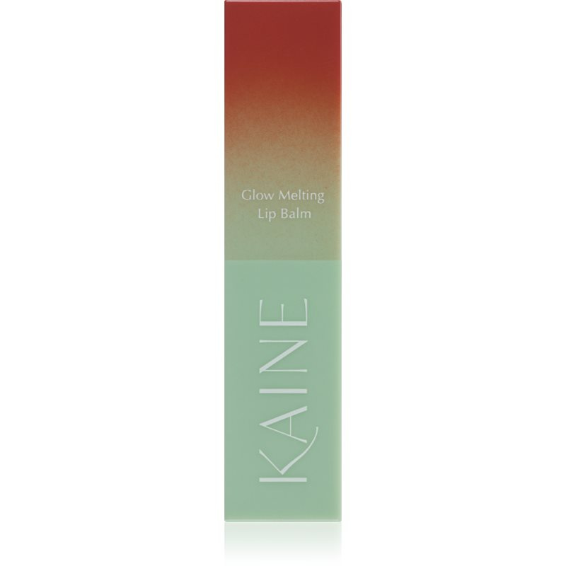 KAINE Glow Melting Lip Balm hydratační balzám na rty s regeneračním účinkem odstín #03 Warm Apricot 3.7 g