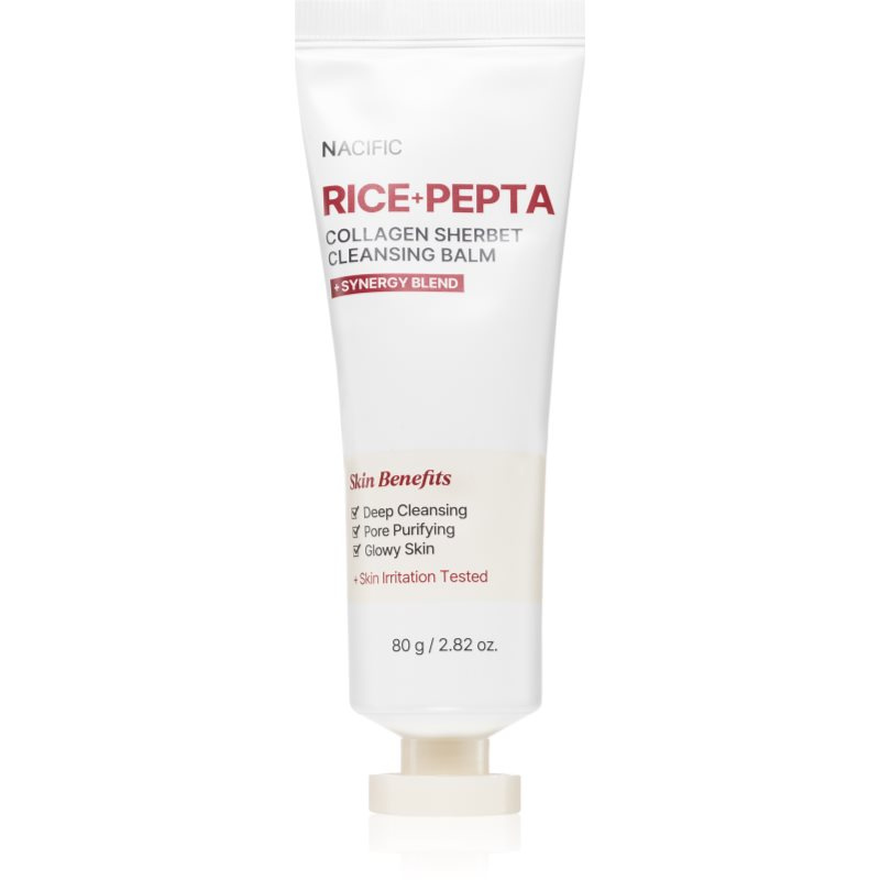 Nacific Rice + Pepta Collagen Sherbet Cleansing Balm hloubkově čisticí balzám s hydratačním účinkem 80 g