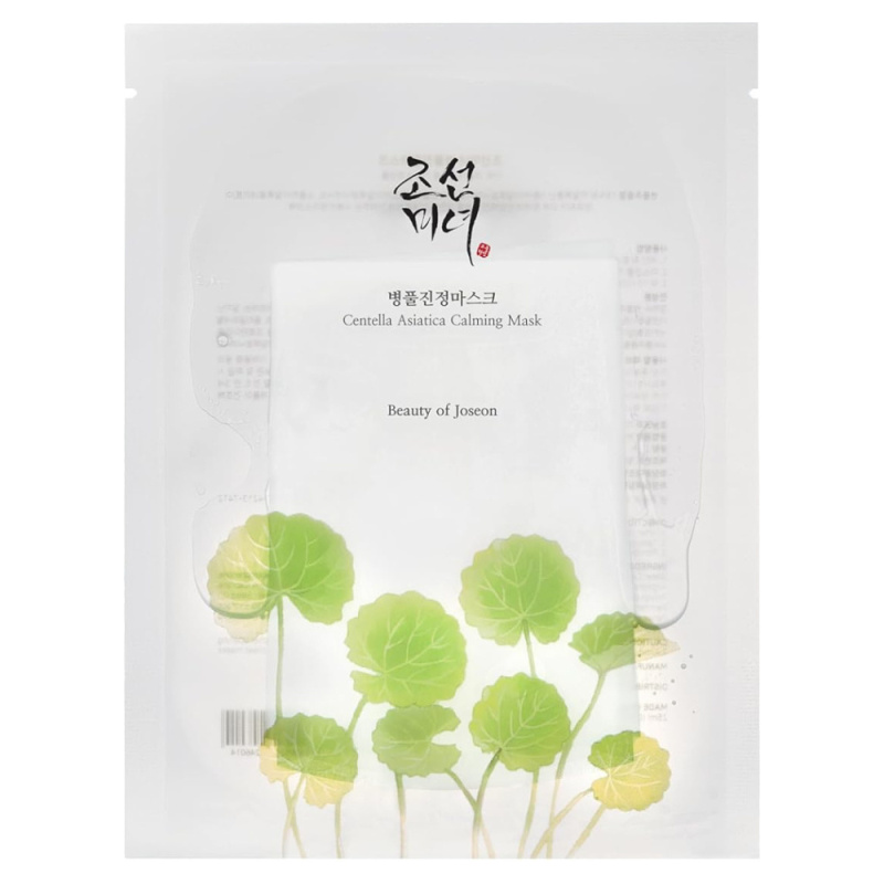 Beauty Of Joseon Centella Asiatica Calming Mask hydratační plátýnková maska pro zklidnění a posílení citlivé pleti 25 ml