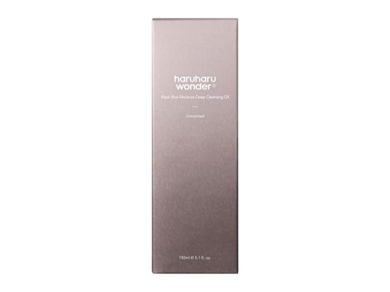 Haruharu Wonder Black Rice Moisture čisticí a odličovací olej pro citlivou a intolerantní pleť 150 ml