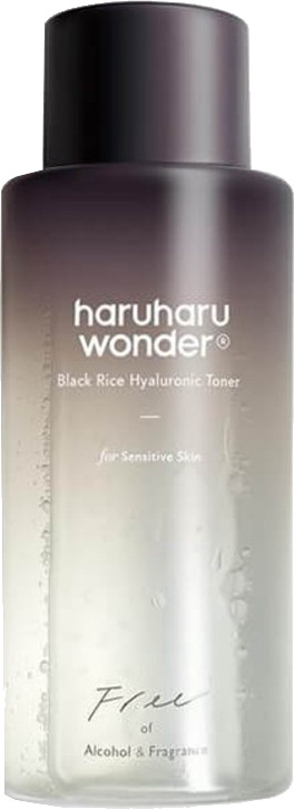Haruharu Wonder Black Rice Hyaluronic koncentrované tonikum pro regeneraci a obnovu pleti bez parfemace 150 ml