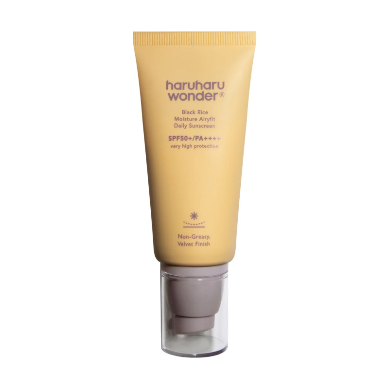 Haruharu Wonder Black Rice Moisture lehký ochranný fluid SPF 50+ bez parfemace 50 ml