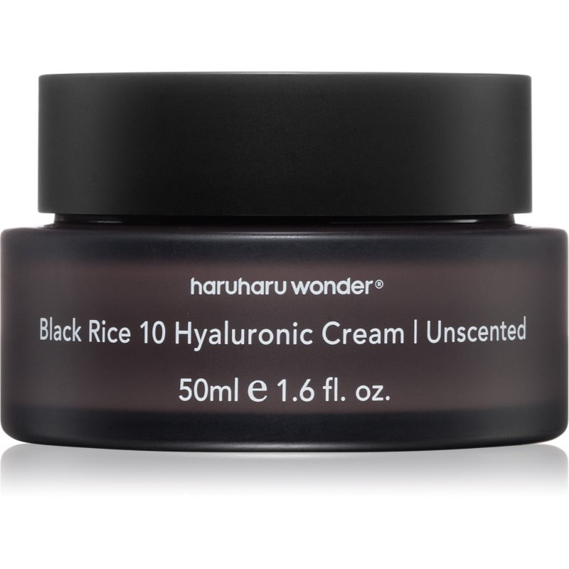 Haruharu Wonder Black Rice 10 Hyaluronic hloubkově hydratační krém pro všechny typy pleti 50 ml
