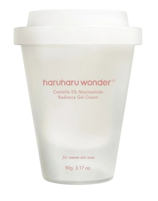 Haruharu Wonder Rozjasňující pleťový gel-krém Centella 5% Niacinamide (Radiance Gel Cream) 90 g