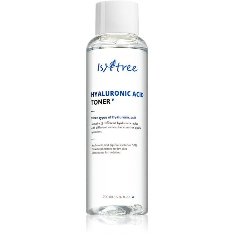 Isntree Hyaluronic Acid hydratační pleťové tonikum s kyselinou hyaluronovou 200 ml