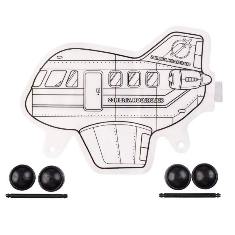 Nafukovací omalovánky Letadlo (1ks)