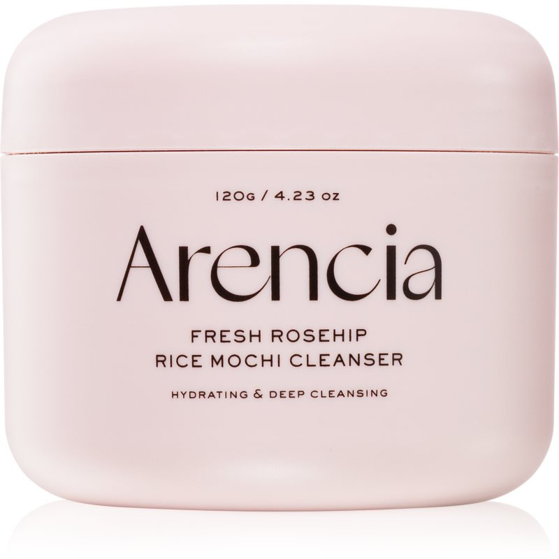 Arencia Fresh Rosehip Rice Mochi Cleanser vyživující čisticí balzám pro rozjasnění a hydrataci 120 g