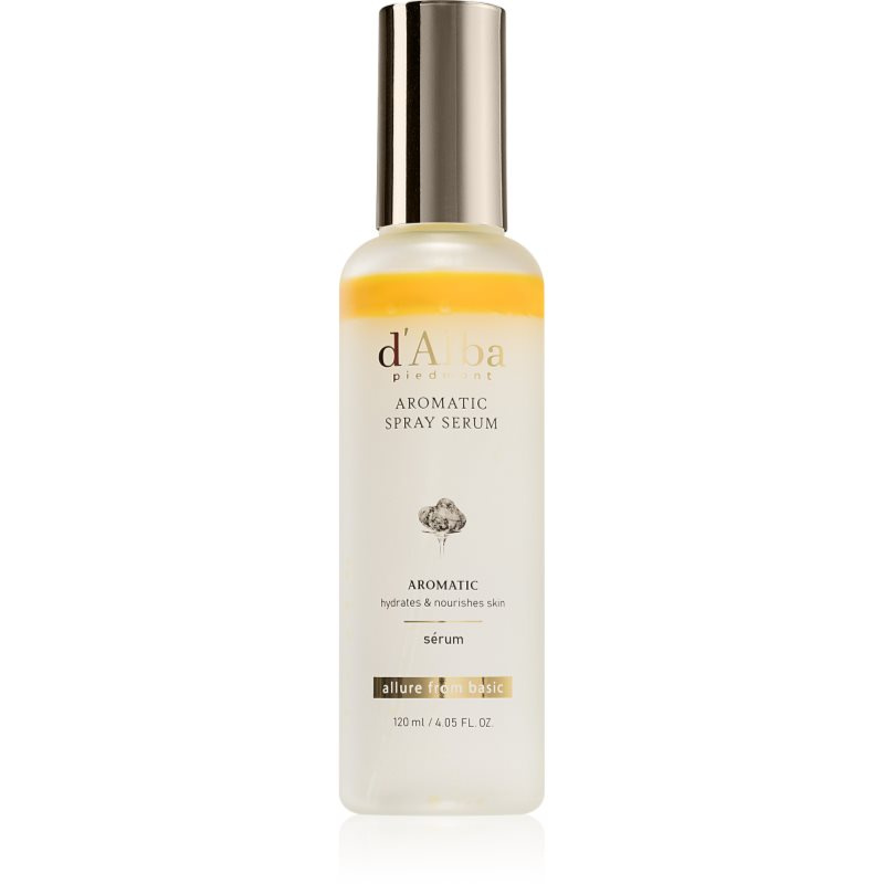 d'Alba White Truffle First Aromatic Spray Serum intenzivně hydratační sérum na obličej ve spreji 120 ml