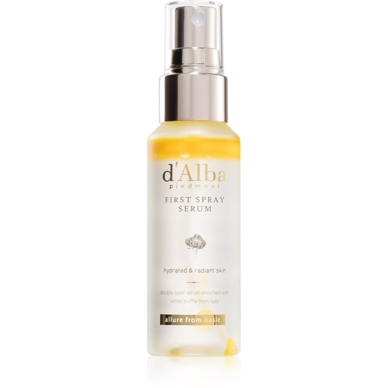 d'Alba White Truffle First Spray Serum rozjasňující pleťové sérum ve spreji 50 ml