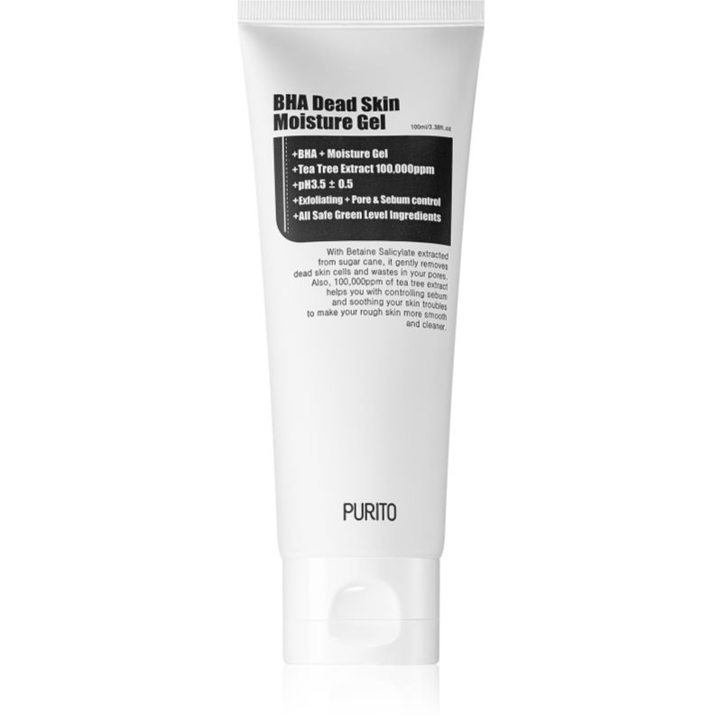 Purito BHA Dead Skin Moisture exfoliační čisticí gel s hydratačním účinkem 100 ml