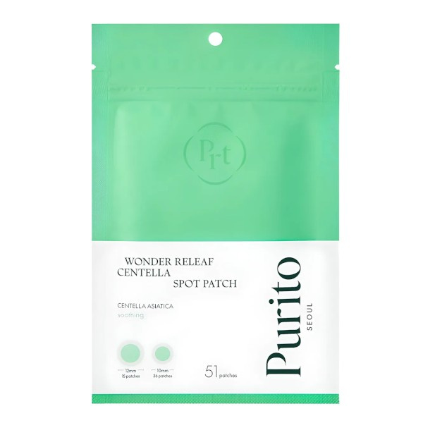 Purito Wonder Releaf Centella Spot Patch náplasti na problematickou pleť 51 ks