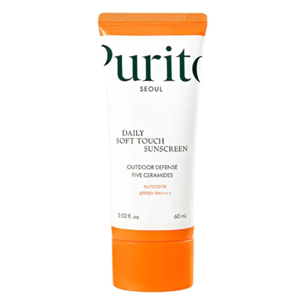 Purito Daily Soft Touch Sunscreen lehký ochranný krém na obličej SPF 50+ 60 ml