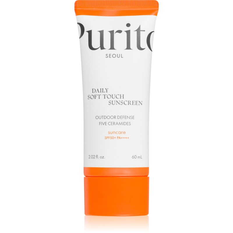 Purito Daily Soft Touch Sunscreen lehký ochranný krém na obličej SPF 50+ 60 ml